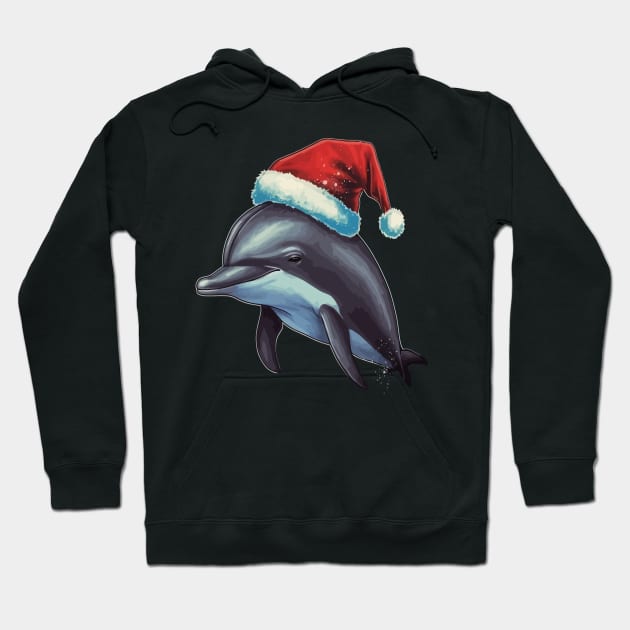 Porpoise Christmas Hoodie by JH Mart